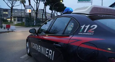 L'arresto dei carabinieri all'ospedale di Aversa