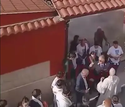 La rissa tra Griffo e Apicella
