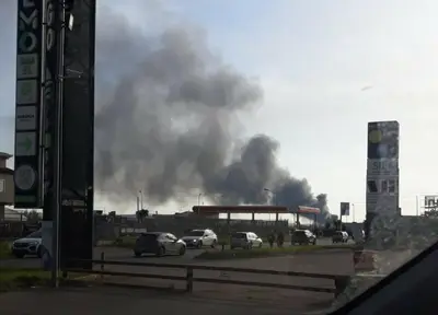 Nube tossica nel Casertano