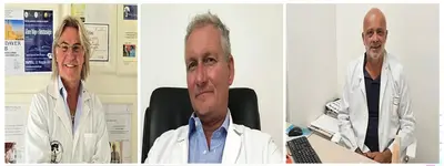 Da sinistra Fabrizio Sergio, Fabio Zanchini e Attilio Sgambato