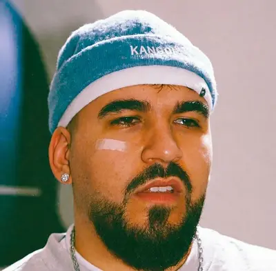 Il rapper Nicola Bortone