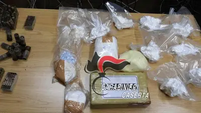 Sequestrata droga e munizioni