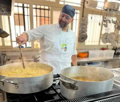 Lo chef Cosimo Marino