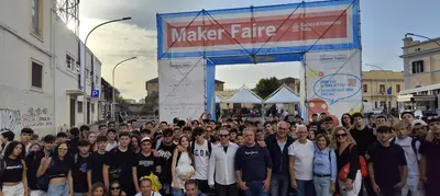 Il liceo scientifico Siani partecipa al Maker Faire 2024