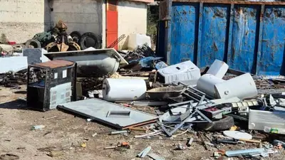 La discarica a Casal di Principe