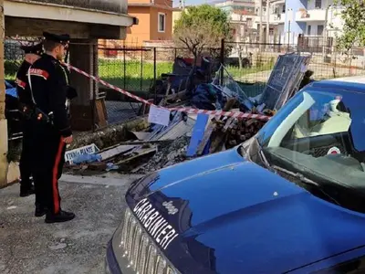 La discarica nel cortile