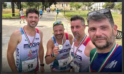 Il neo gruppo di atleti amatoriali a San Marcellino