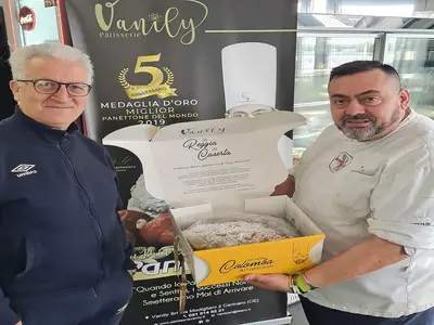 Il presidente Cantile e Luigi Conte