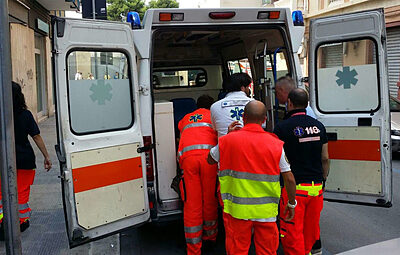 L'ambulanza del 118