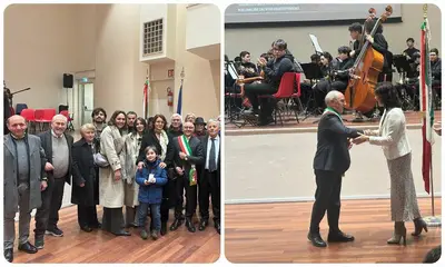 La cerimonia a San Marcellino