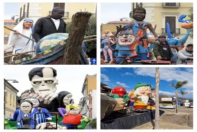 I carri del Carnevale di Arienzo