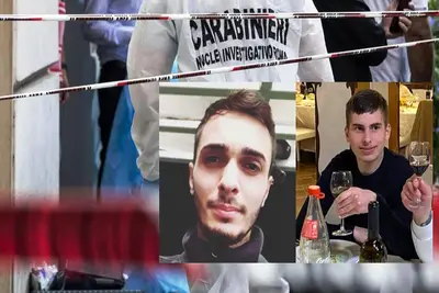 La vittima Alessio Melillo (a sinistra) e il reo confesso Danilo