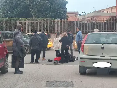 L'incidente è avvenuto lungo via Caudina a Maddaloni