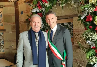 L'assessore Antonio De Rosa ed il padre Michele