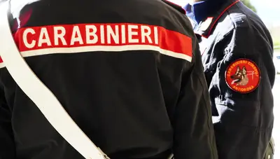 Carabinieri cinofili in azione
