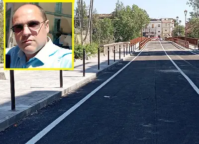 Massimo Antropoli e il Ponte a Capua