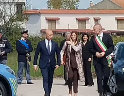 Il Questore di Caserta e il sindaco di Castel Volturno