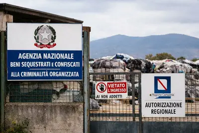 Il bene confiscato a Sessa Aurunca