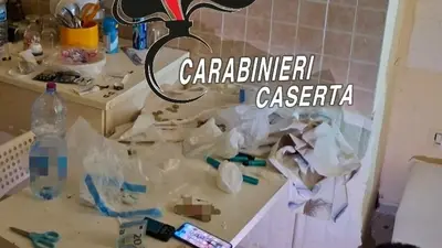 Il sequestro della droga