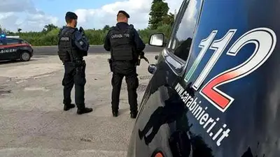 L'arresto dei carabinieri