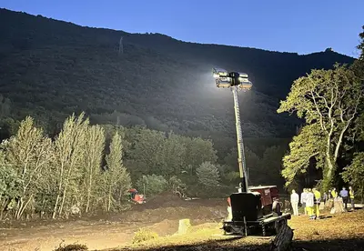 Le ricerche dei due dispersi a San Felice