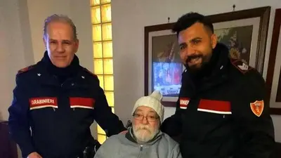 I carabinieri aiutano il disabile