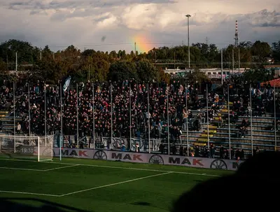 La Curva Sud "Fabio Di Maio" sabato scorso (ph. Fotostampa)