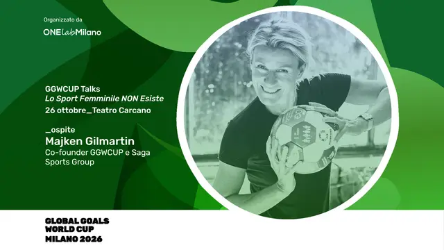Majken Gilmartin è la nona ospite dell’evento “GGWCUP Talks - Lo Sport Femminile NON esiste” al Teatro Carcano