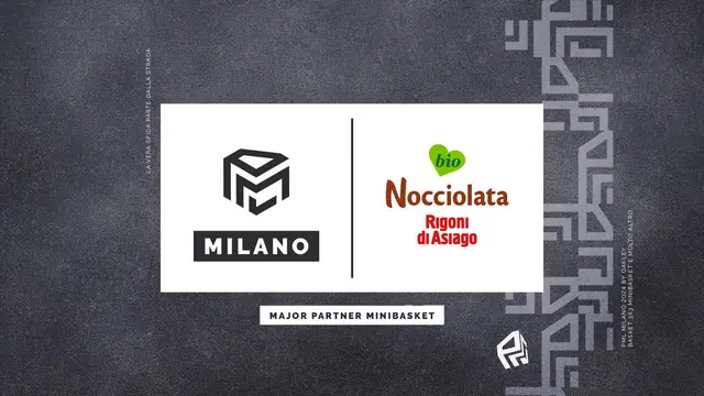 MINIBASKET PML MILANO BY OAKLEY: NOCCIOLATA RIGONI DI ASIAGO RINNOVA LA PARTNERSHIP