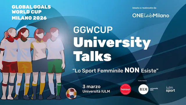 Gaia Sabbatini ospite di "GGWCUP University Talks: Lo Sport Femminile NON Esiste" @Iulm