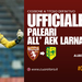Ufficiale Alberto Paleari dal Torino FC all' AEK Larnaca
