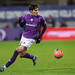 Niccolò Fortini in azione con la maglia della Fiorentina